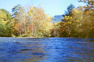 There are also many calm areas