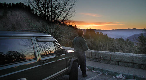Sunrise at Newfound Gap - Images by GLB photo