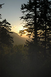 Sunset near Newfound Gap - Images by GLB photo
